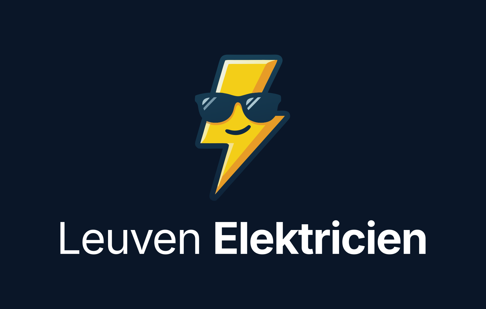 Logo op donkere achtergrond